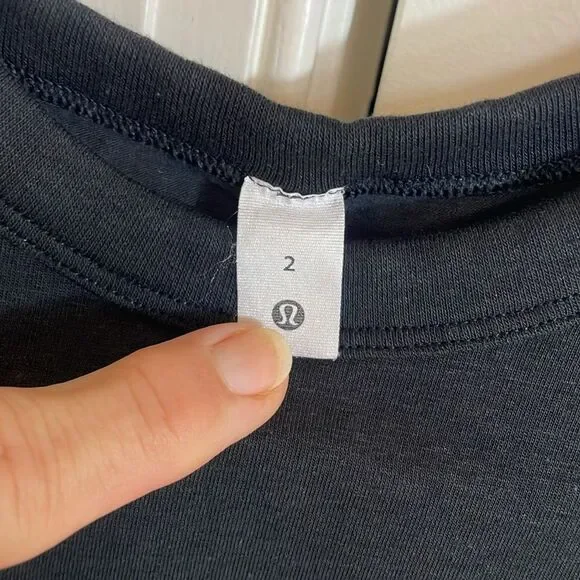 NWOT Lululemon Classic Fit Cotton Blend Tank - Picture 3 of 3